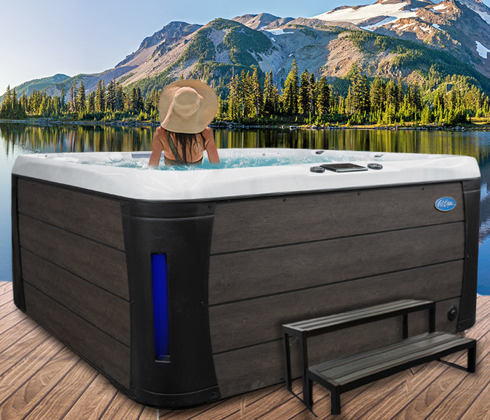 Calspas hot tub being used in a family setting - hot tubs spas for sale Bellflower